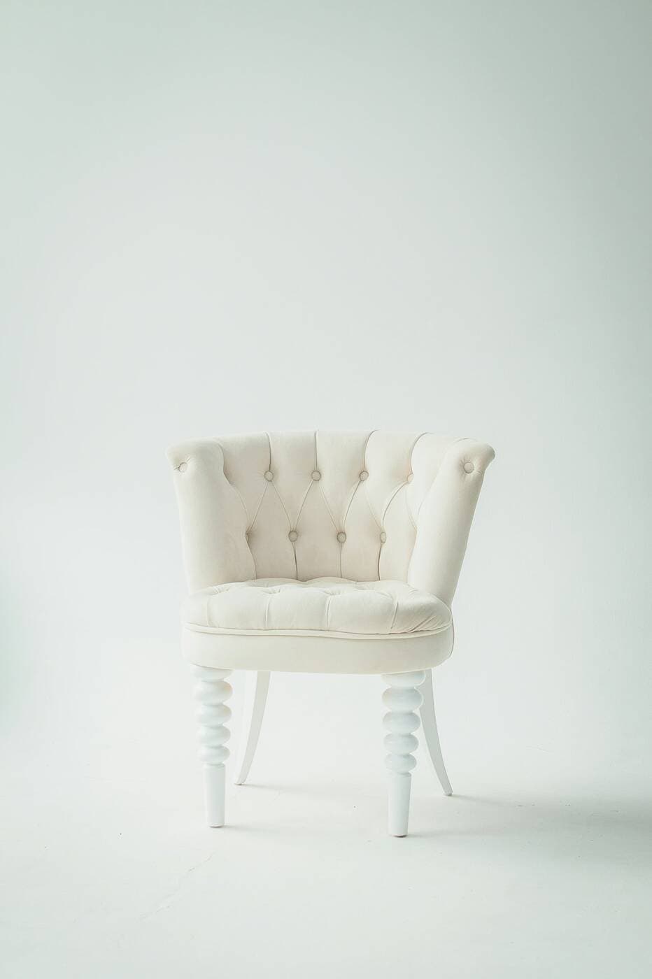 Linen three-seat sofa — view 7