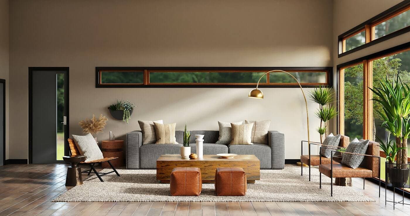 Minimalist 6-bedroom guesthouse in Tegallalang — view 3