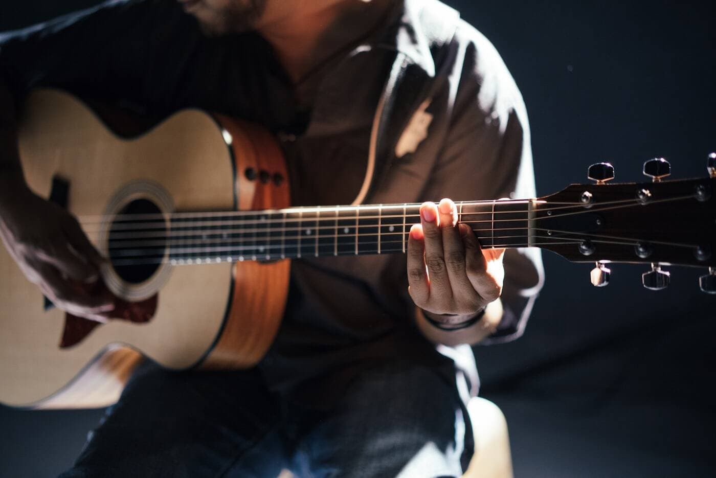 Yamaha acoustic guitar FG830 — view 3